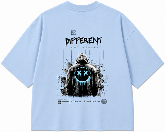 Be Different | Unisex Oversized 240 GSM French Terry T-Shirt