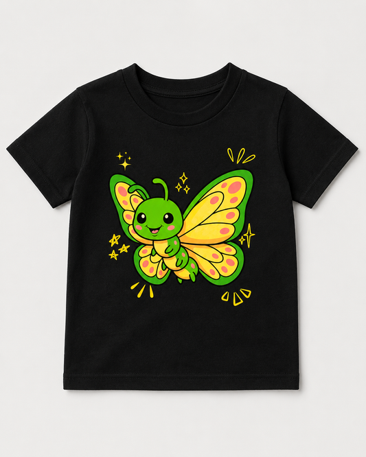 Butterfly | Kids 180 GSM Premium Cotton T-Shirt