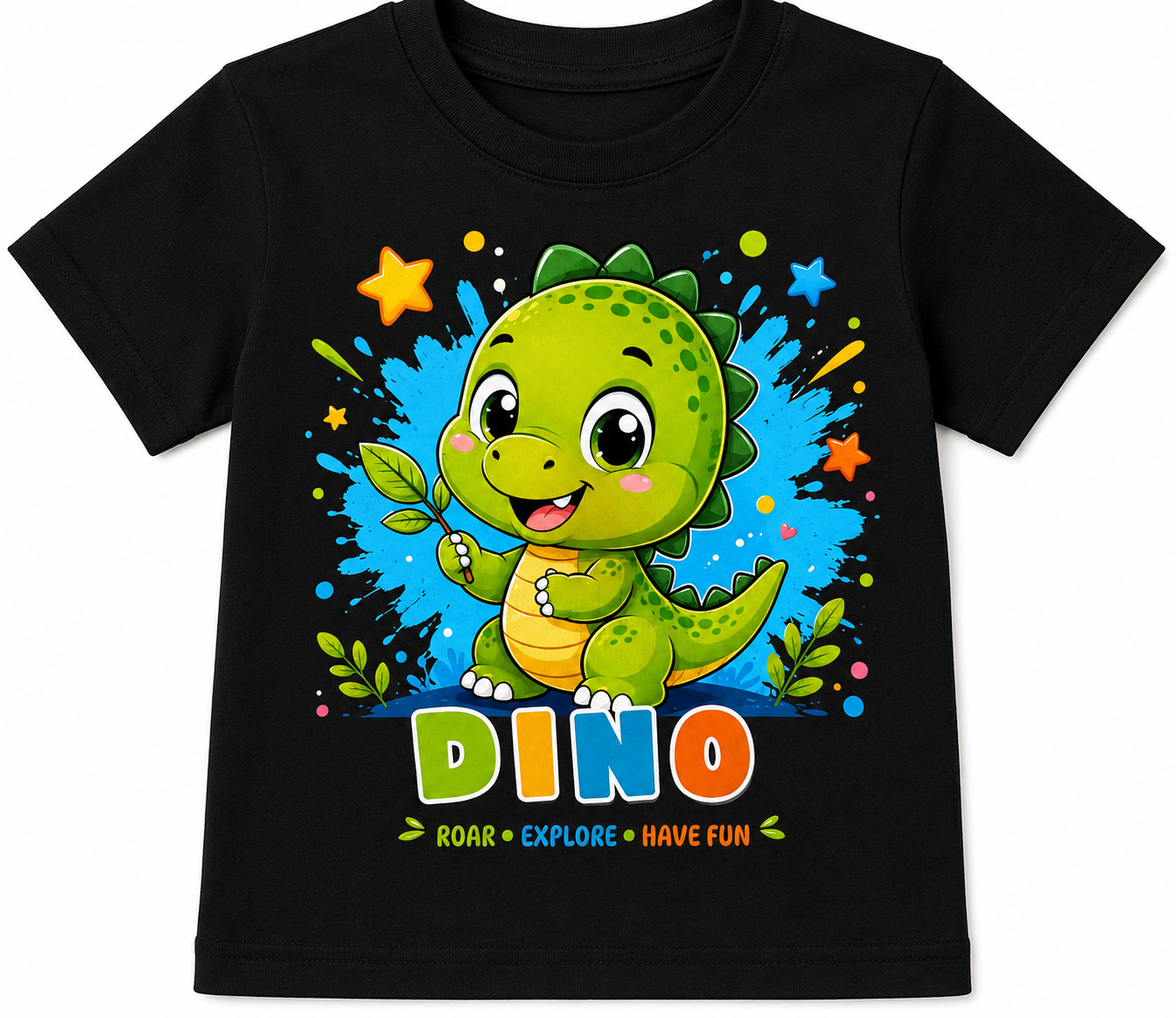 Baby Dino | Kids 180 GSM Premium Cotton T-Shirt