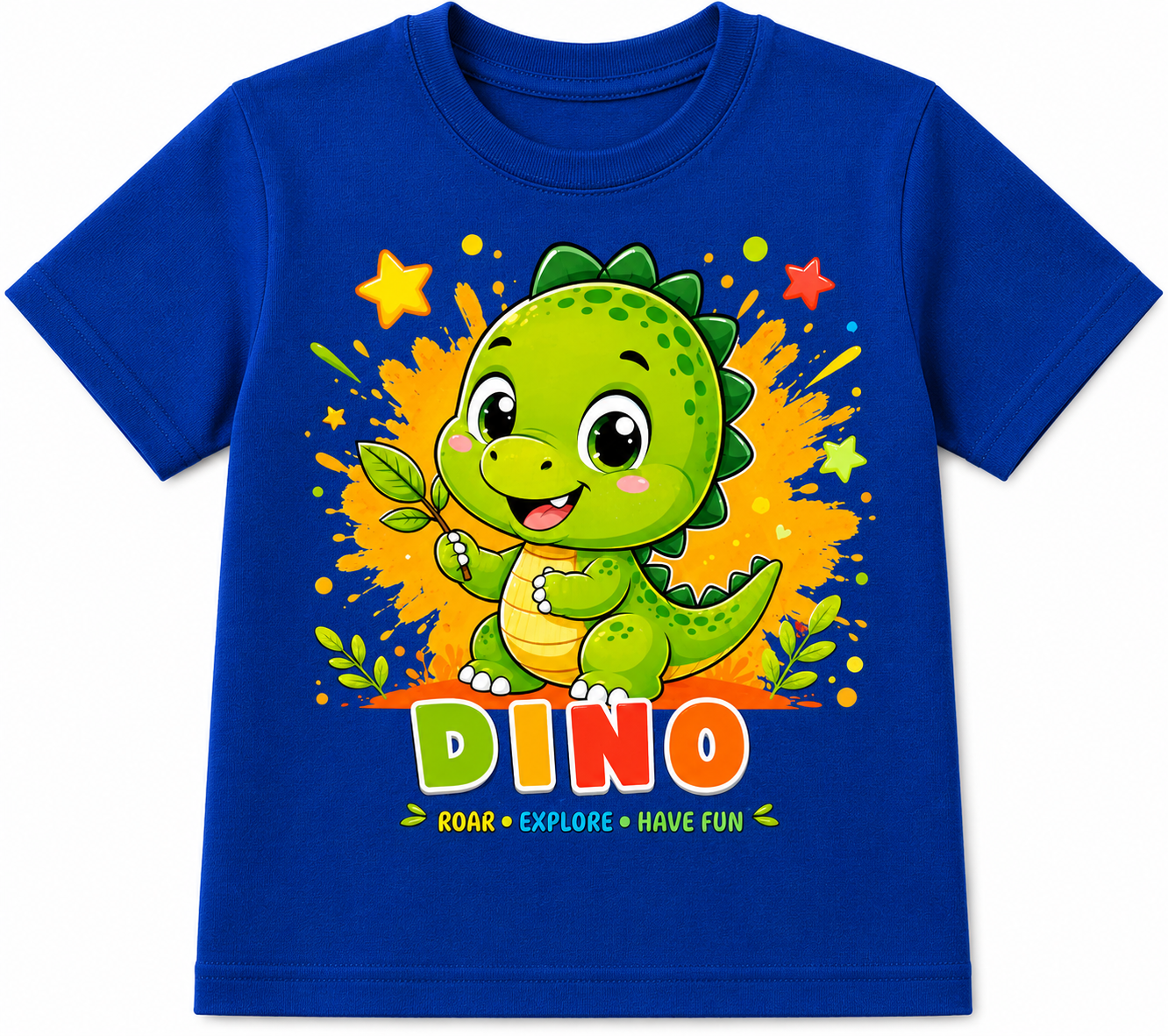 Baby Dino | Kids 180 GSM Premium Cotton T-Shirt