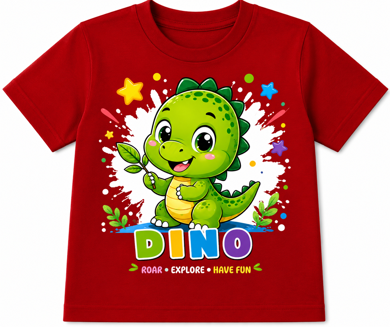 Baby Dino | Kids 180 GSM Premium Cotton T-Shirt
