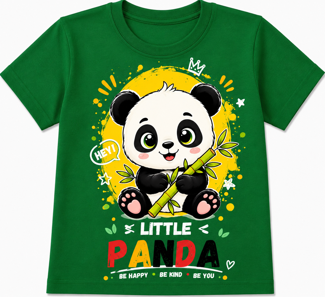 Baby Panda | Kids 180 GSM Premium Cotton T-Shirt