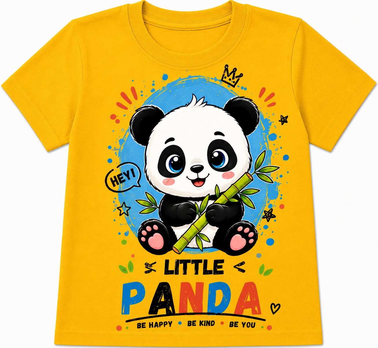 Baby Panda | Kids 180 GSM Premium Cotton T-Shirt