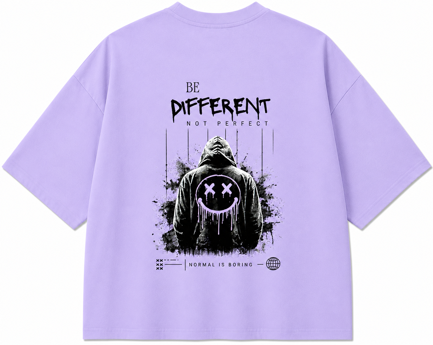 Be Different | Unisex Oversized 240 GSM French Terry T-Shirt