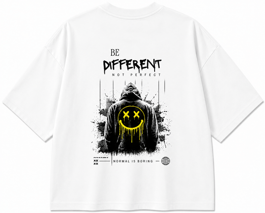 Be Different | Unisex Oversized 240 GSM French Terry T-Shirt