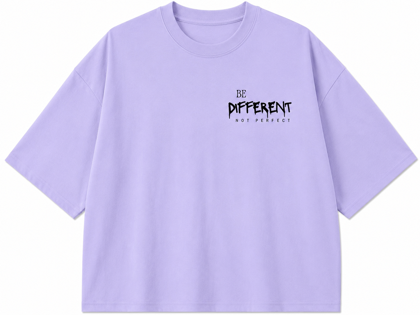 Be Different | Unisex Oversized 240 GSM French Terry T-Shirt