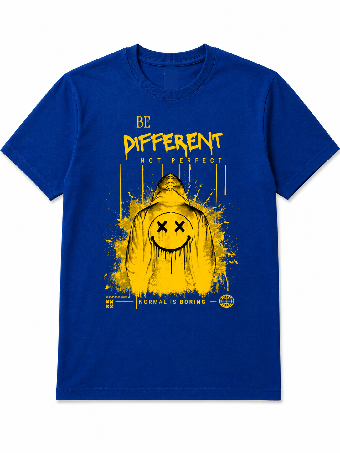 Be Different | Men's Premium 180-GSM Regular Fit Cotton T-Shirt