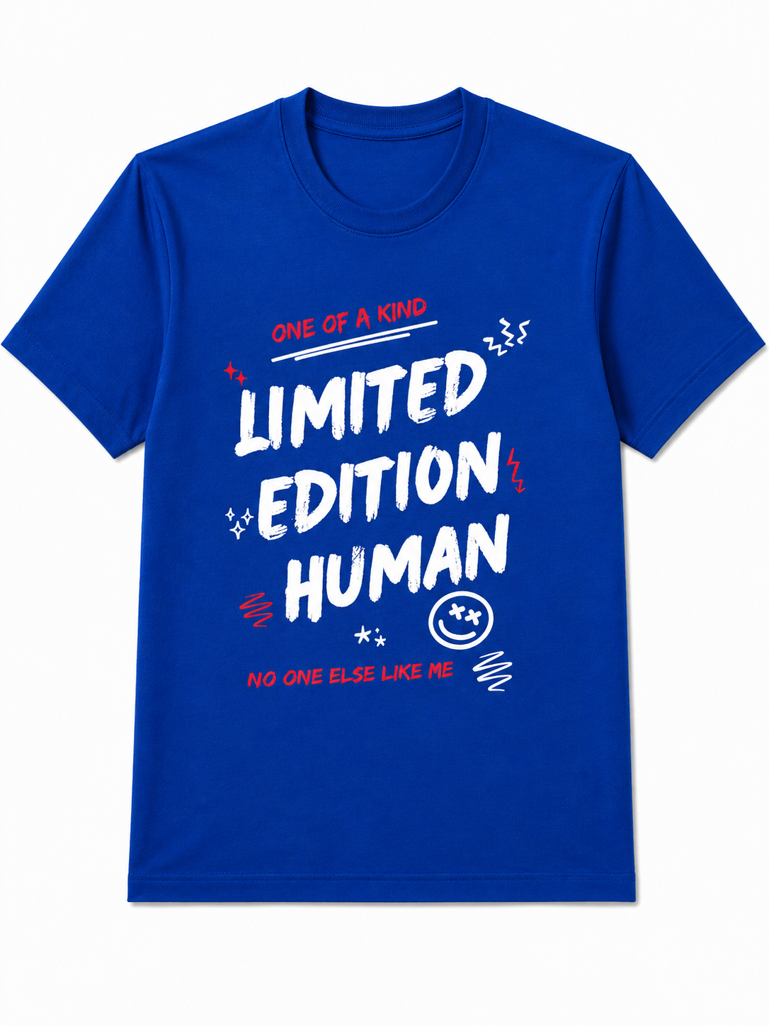 Limited Edition Human | Men's Premium 180-GSM Regular Fit Cotton T-Shirt
