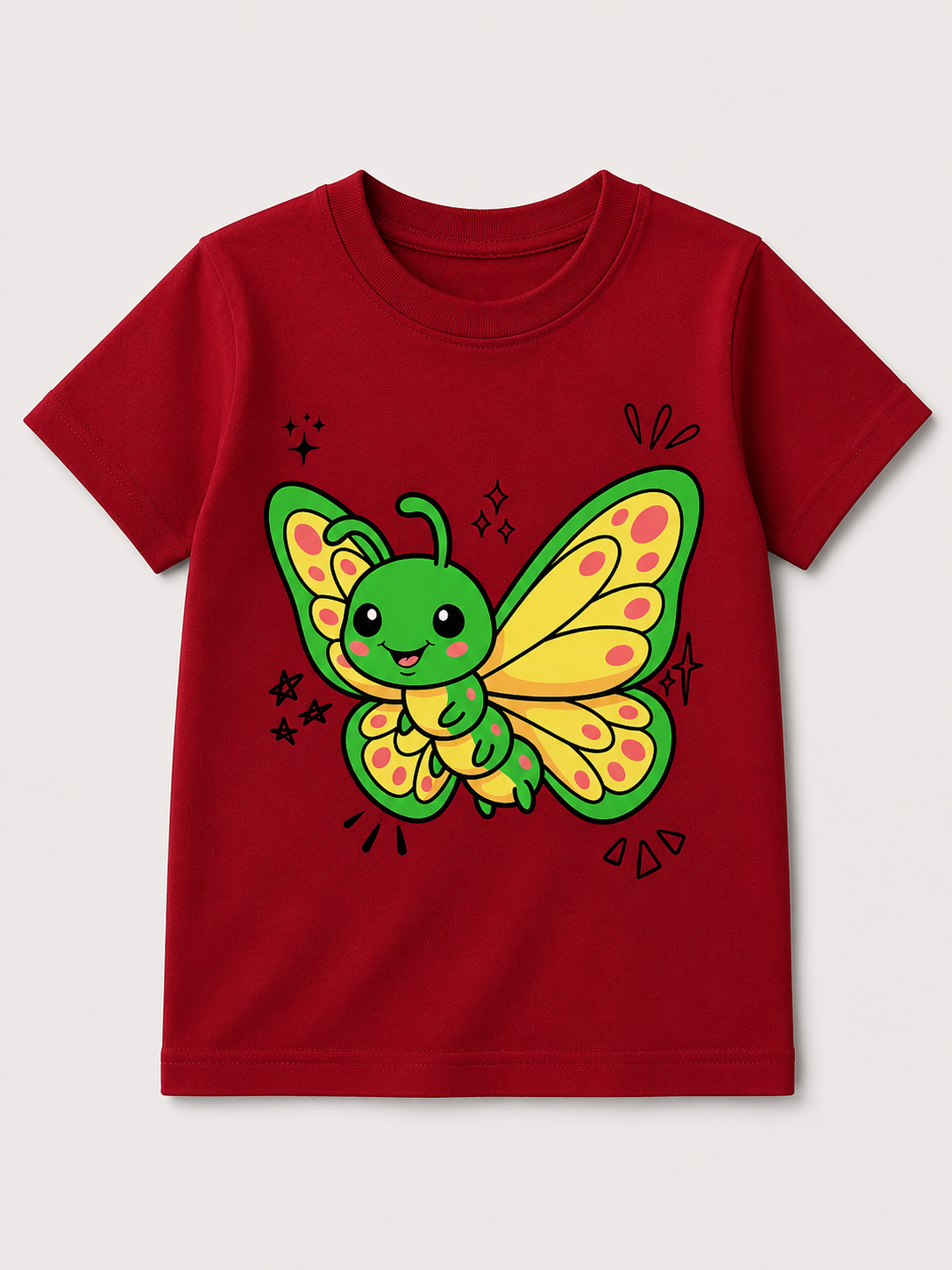 Butterfly | Kids 180 GSM Premium Cotton T-Shirt