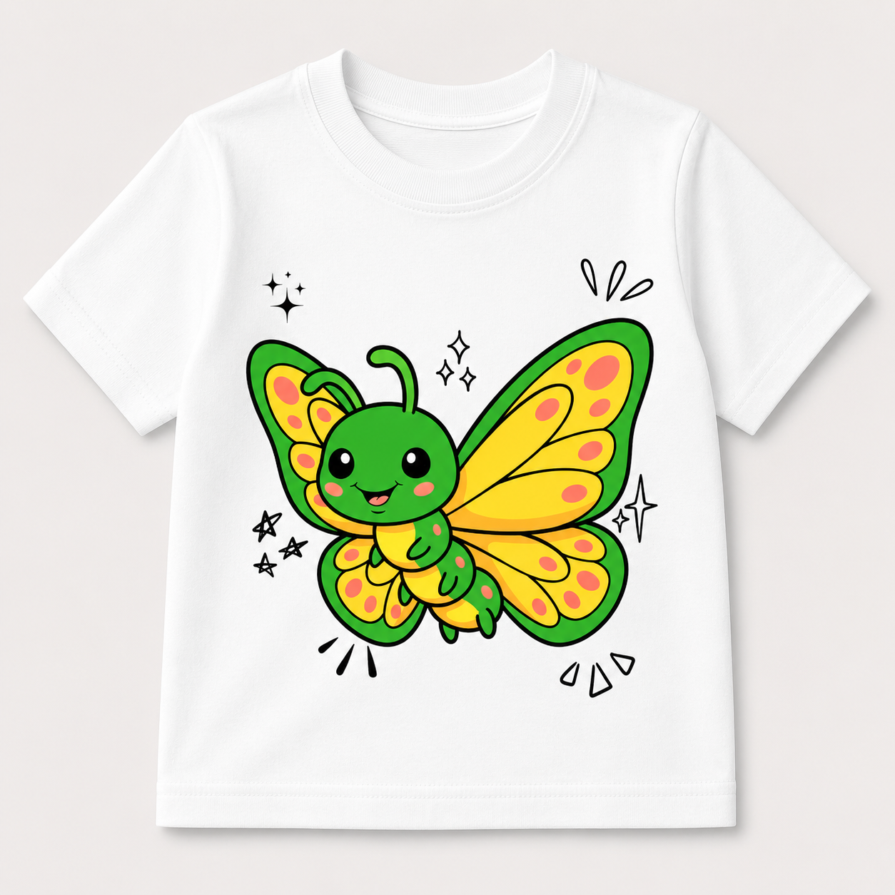 Butterfly | Kids 180 GSM Premium Cotton T-Shirt