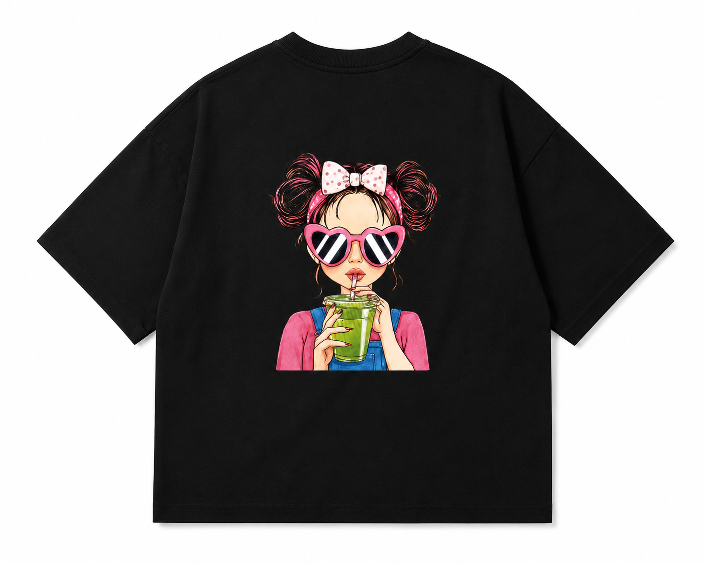 Fashion Girl | Unisex Oversized 240 GSM French Terry T-Shirt