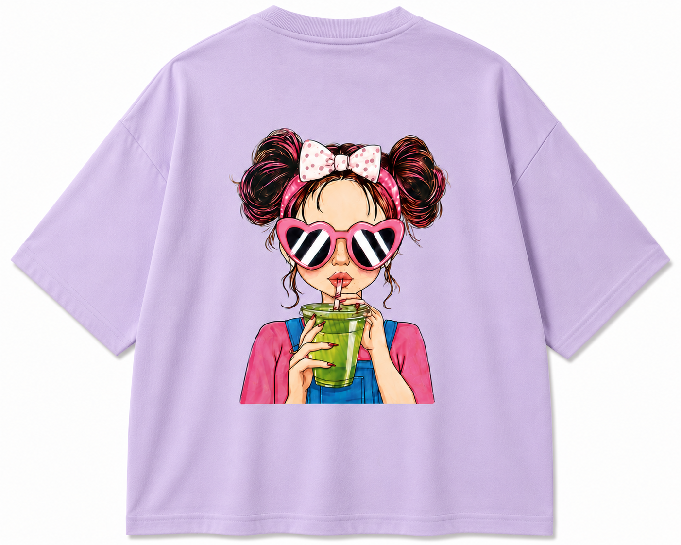 Fashion Girl | Unisex Oversized 240 GSM French Terry T-Shirt