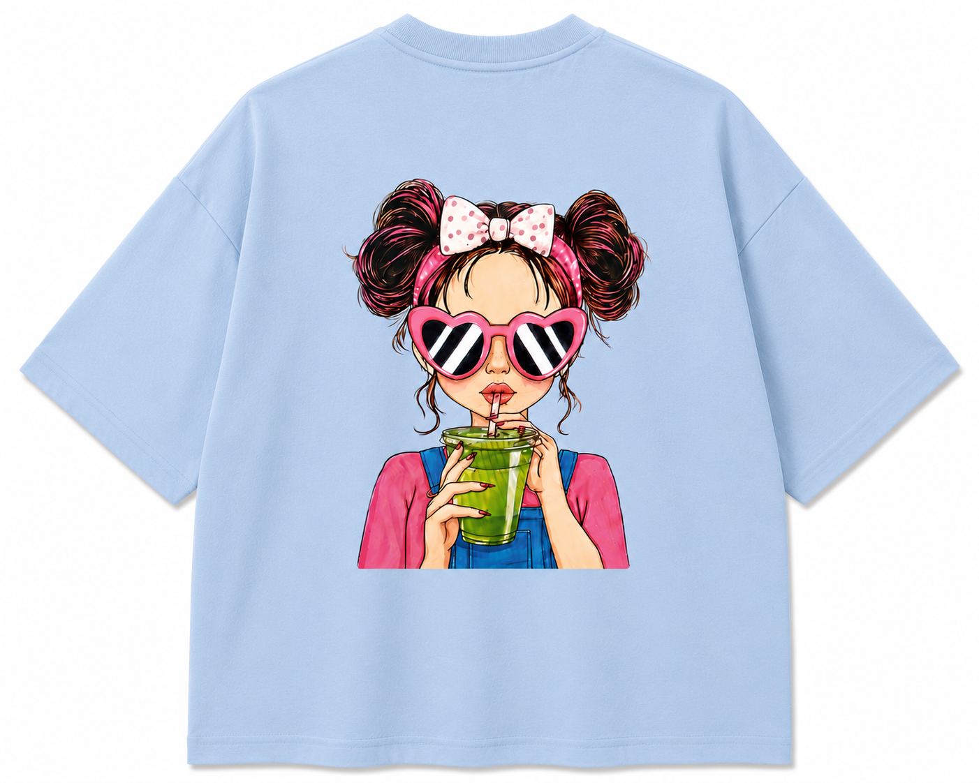 Fashion Girl | Unisex Oversized 240 GSM French Terry T-Shirt
