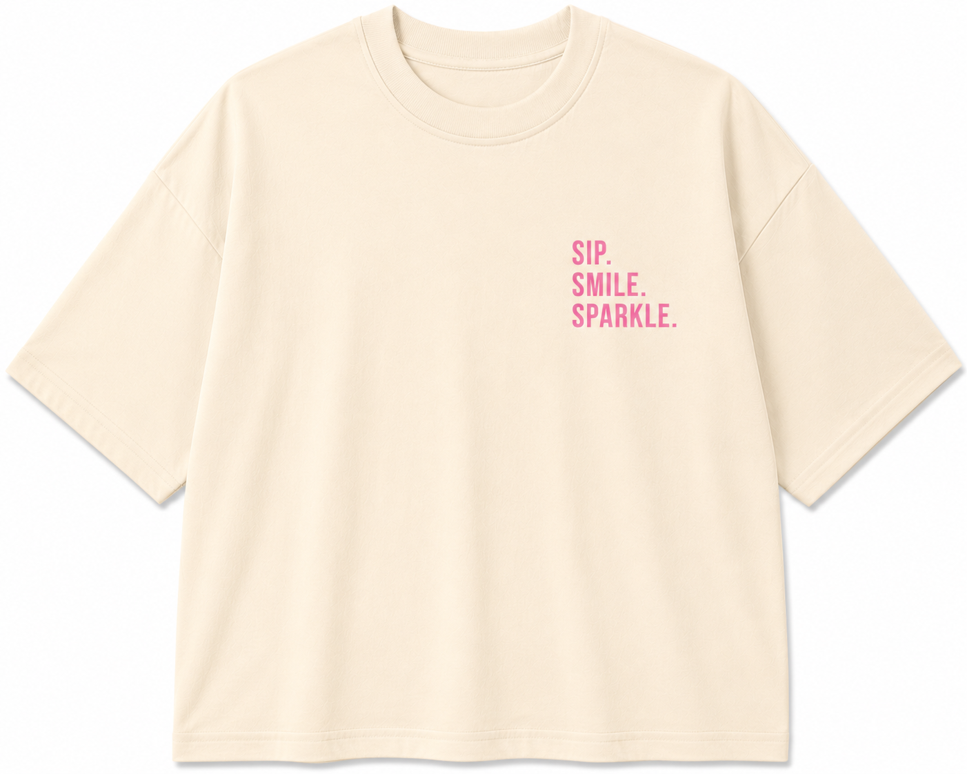 Fashion Girl | Unisex Oversized 240 GSM French Terry T-Shirt