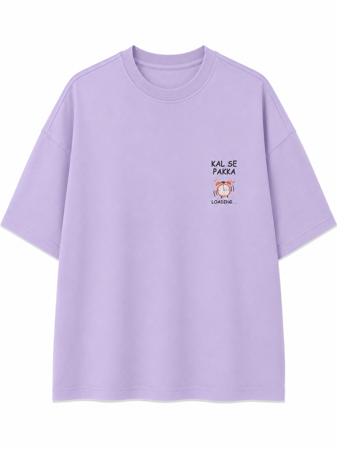 Kal Se Pakka | Unisex Oversized 240 GSM French Terry T-Shirt
