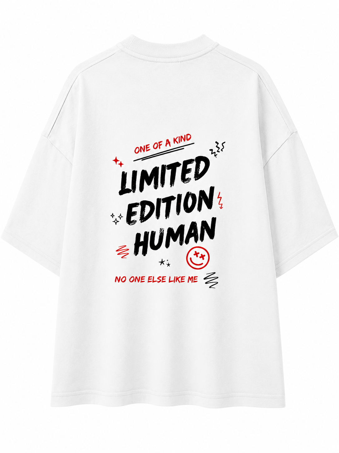Limited Edition Human | Unisex Oversized 240 GSM French Terry T-Shirt