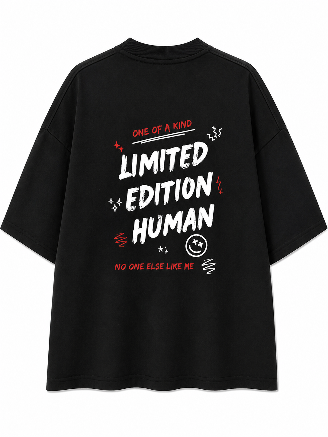 Limited Edition Human | Unisex Oversized 240 GSM French Terry T-Shirt