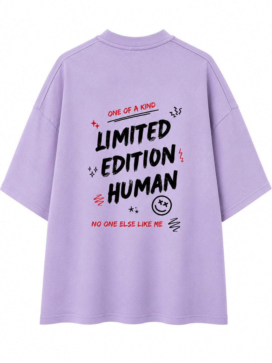 Limited Edition Human | Unisex Oversized 240 GSM French Terry T-Shirt