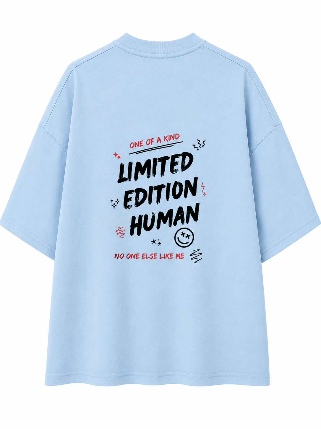 Limited Edition Human | Unisex Oversized 240 GSM French Terry T-Shirt