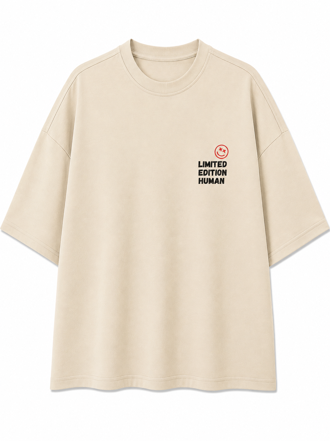 Limited Edition Human | Unisex Oversized 240 GSM French Terry T-Shirt