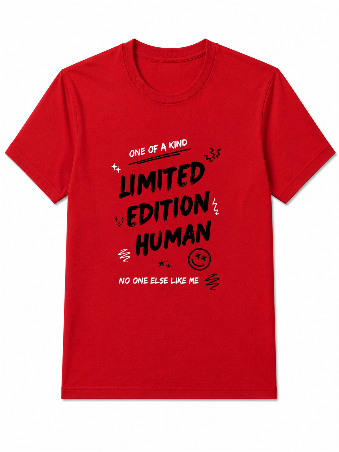 Limited Edition Human | Men's Premium 180-GSM Regular Fit Cotton T-Shirt