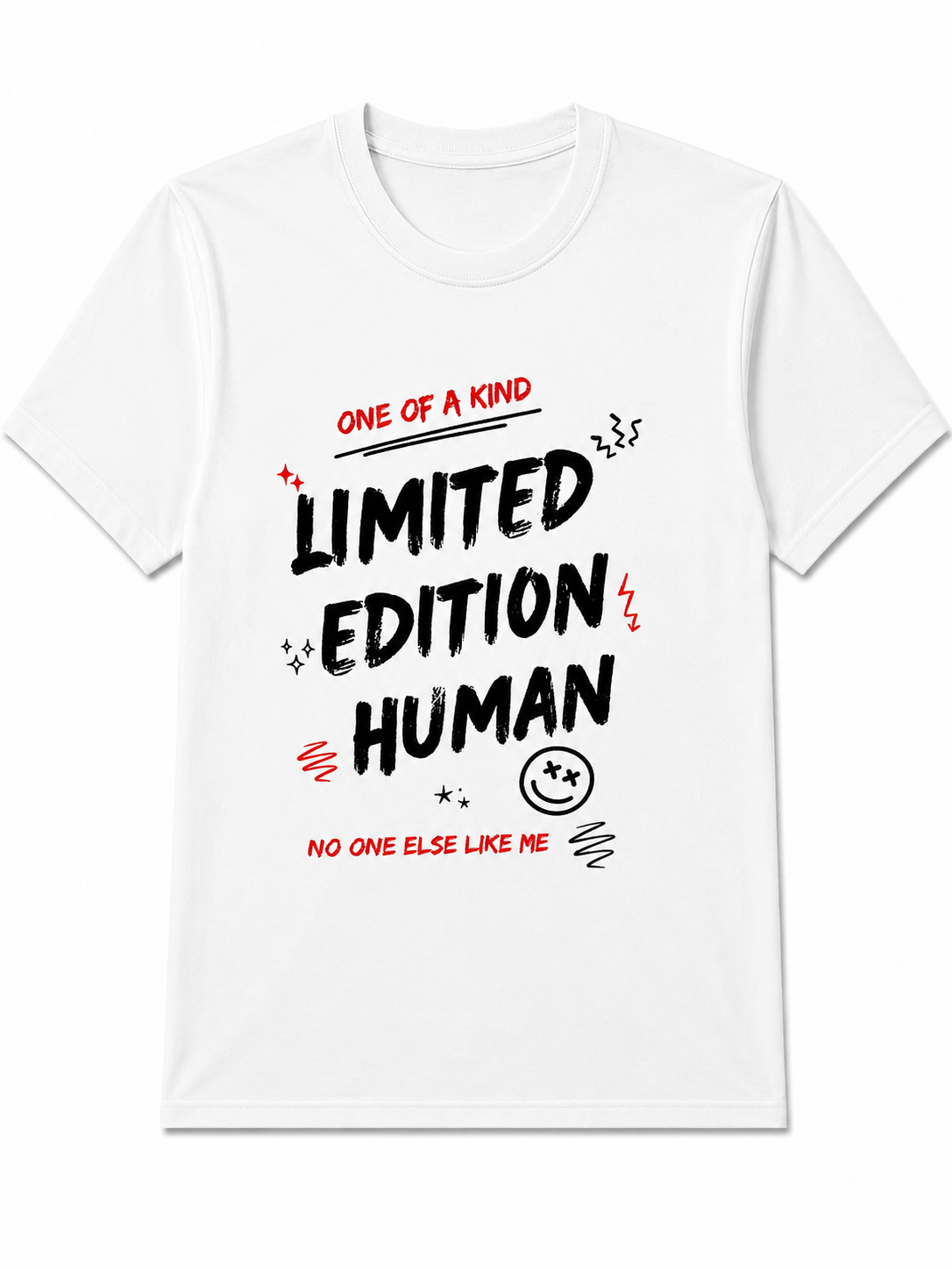 Limited Edition Human | Men's Premium 180-GSM Regular Fit Cotton T-Shirt